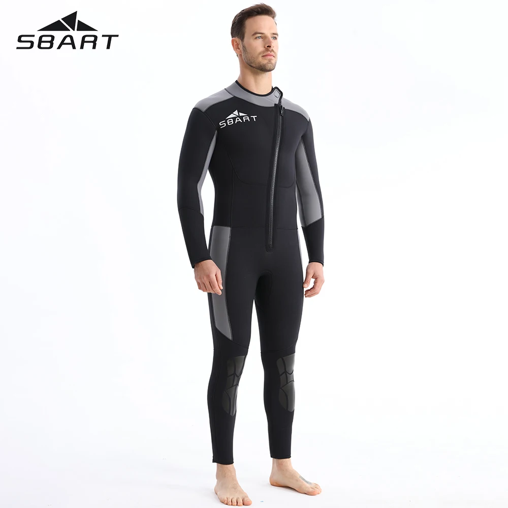 SBART New Design Wholesale Neoprene Surfing Wetsuits 1.5mm Swimming Diving Suit Spearfishing Wetsuit For Man