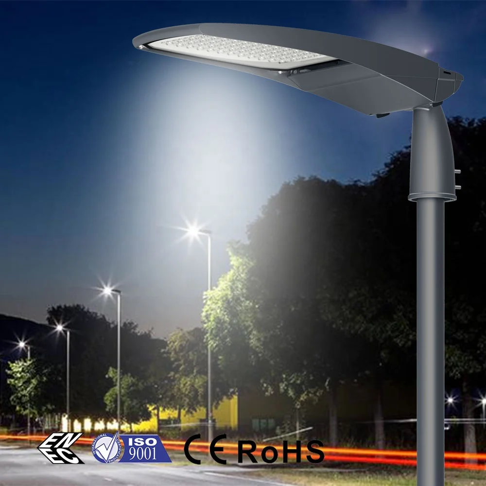 China city smart led light with motion sensor para luminaria parking lotuse light 100W 150W 200W waterproof led street light