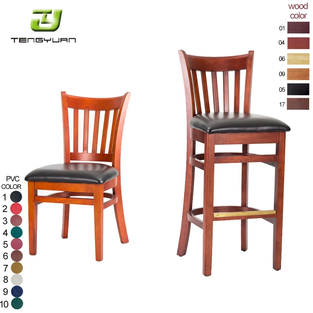 Современный деревянный стол и стулья для ресторана кафе