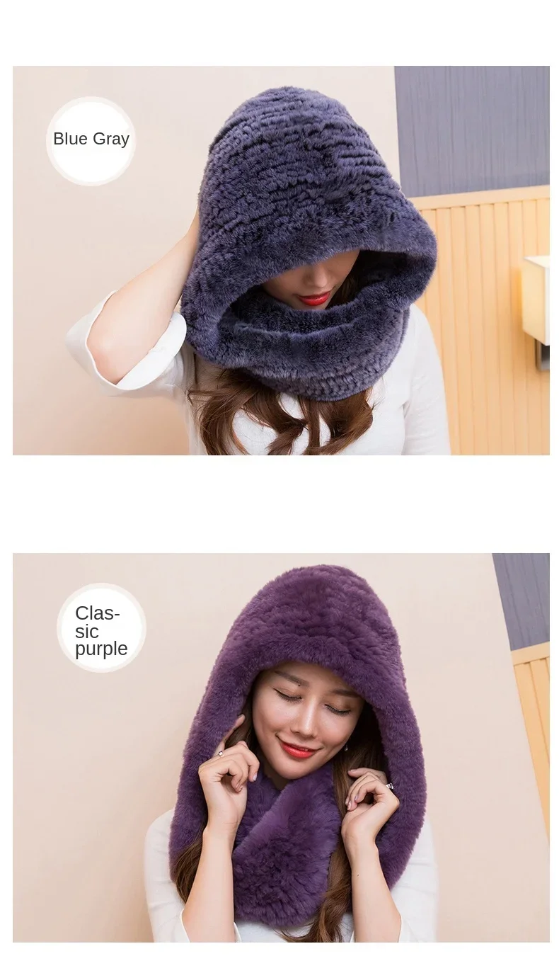 Rex Rabbit Fur Hat 