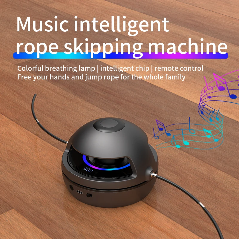 Smart skipping machine automatic jumping music charging Jump Rope Machine sports exercise jumping ropes machine fitness child