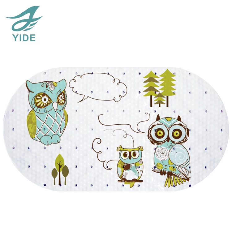 YIDE pvc anti slip bathroom bath tub mat non slip shower mat Tapis Fond De Baignaire Tapis De Douche mini tapete banho bebes