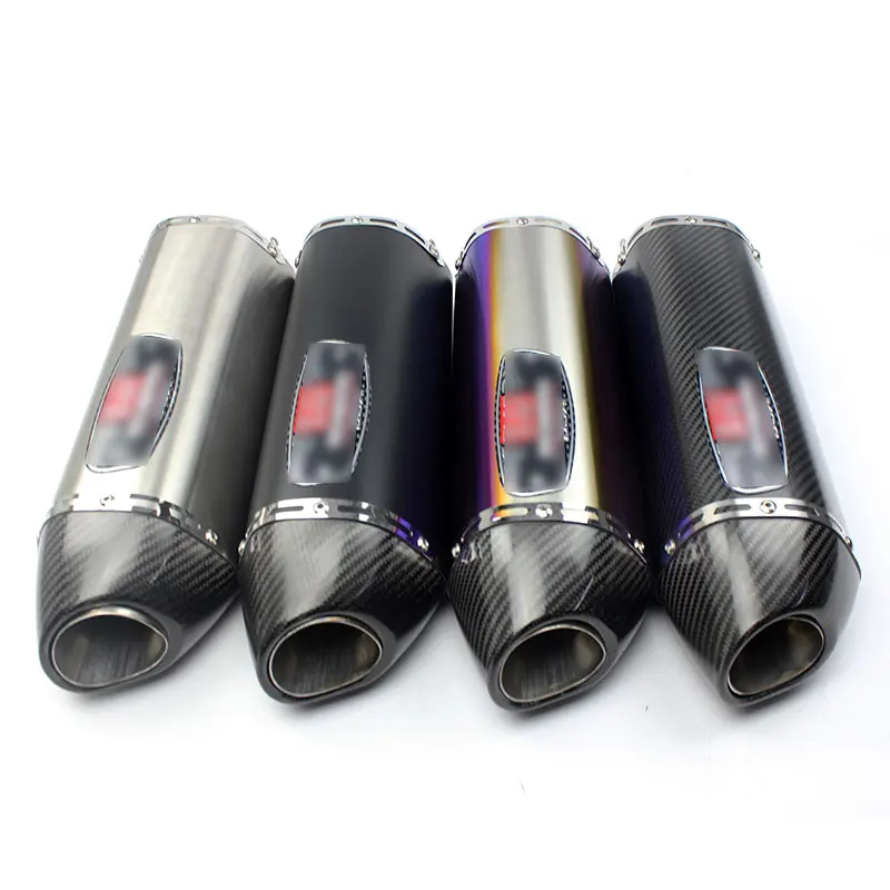 Yoshimura 47 Exhaust Pipe System Yoshimura R77 Race Modified Muffler Slip-On Exhaust For Kawasaki ZX14R 2012-2021