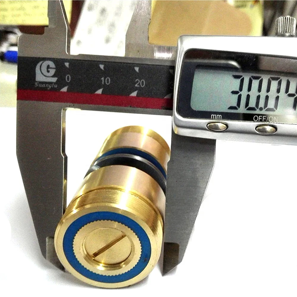 EDM Parts Brass Seat Pulley Roller Assembly 261 OD30 * Length 64mm for Wire Cutting Machine