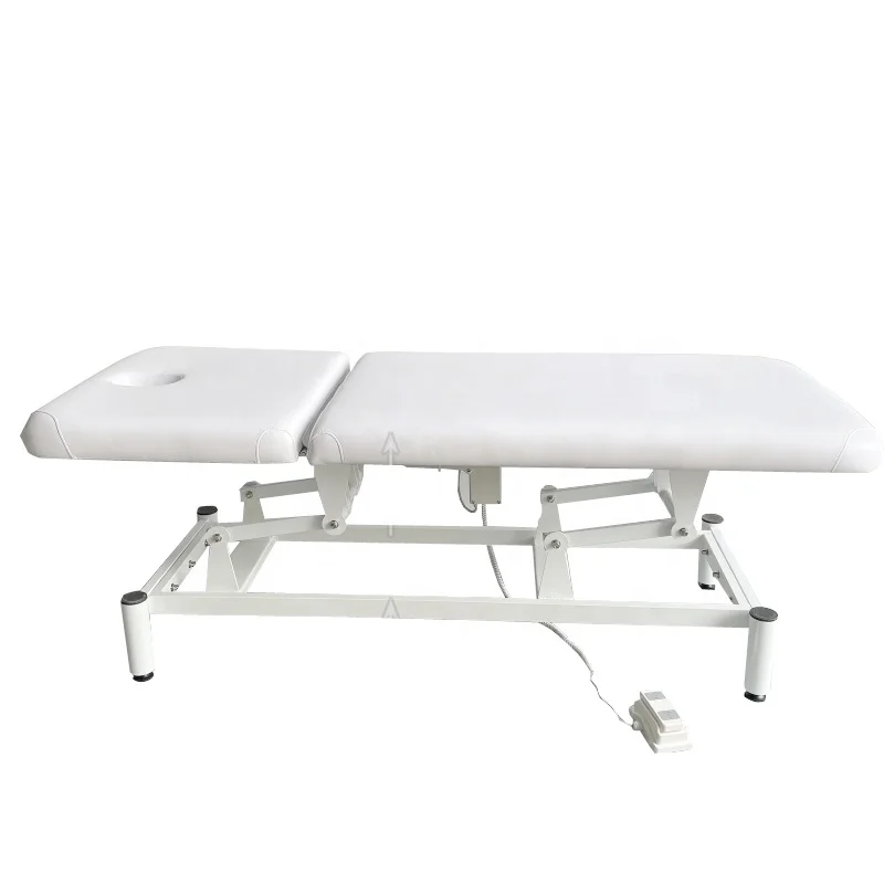 New Products Electric Bed Massage Bed Cosmetic One Piece Motor Up and Down Electric Facial Bed for Beauty Salon Use