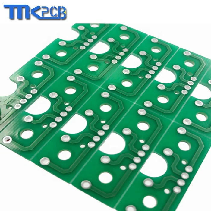 
Matte green FR4 1layer hal Printed circuit board GPS tracker pcb buried blind vias pcb circuit protection module PCB 