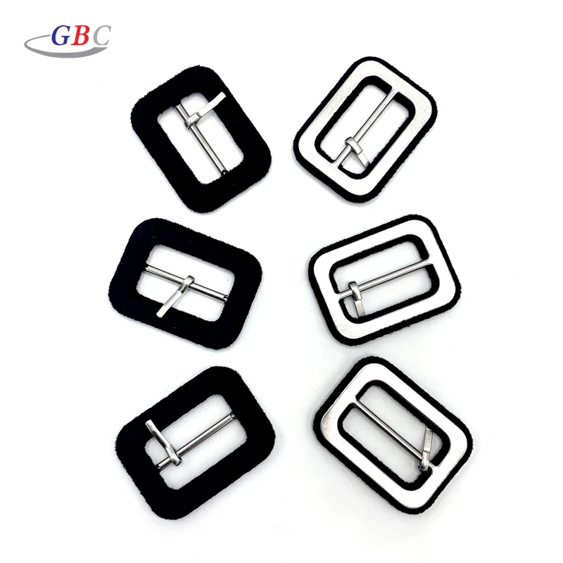 High quality alloy fabric cover buckle for clothes
