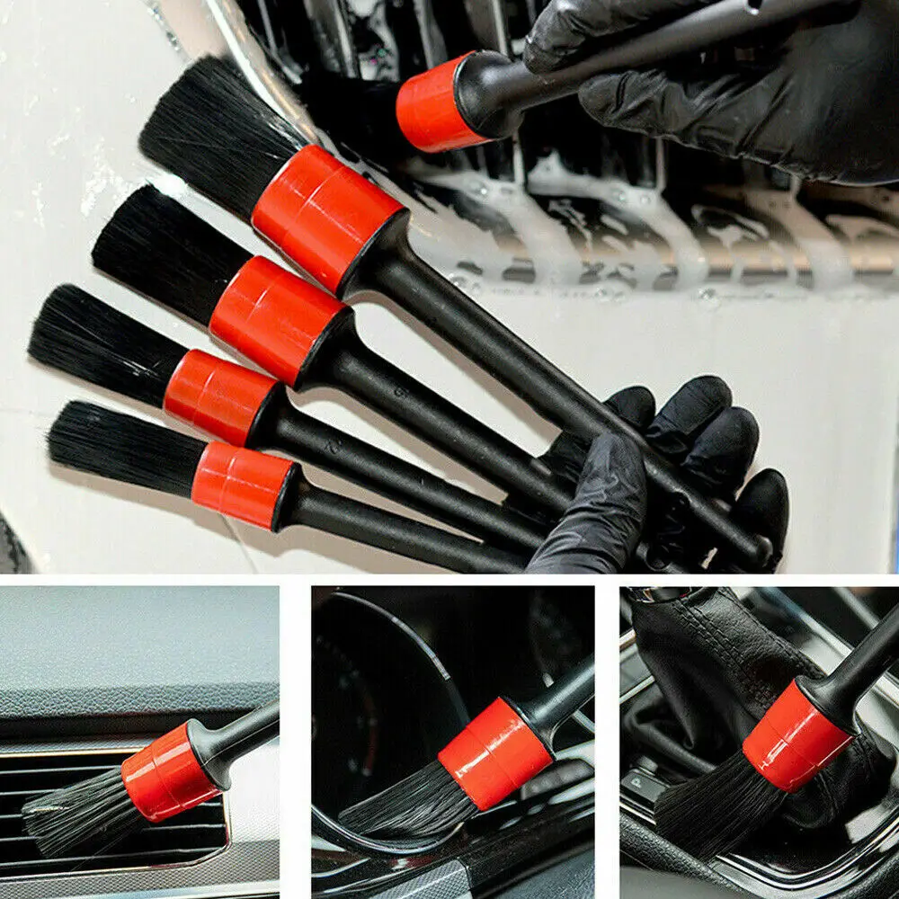 New Arrival Car Wash Tool Kit Car Cleaning Brush Set For Amazon Car Care & Cleanings Accessories