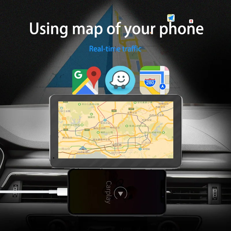 Встроенная портативная система CarPlay Box