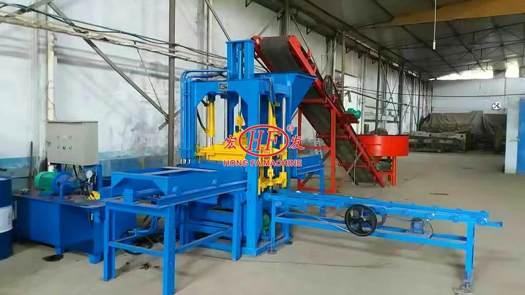 HFQT3-20 машина для производства бетонного кирпича 11500 шт./8 часов