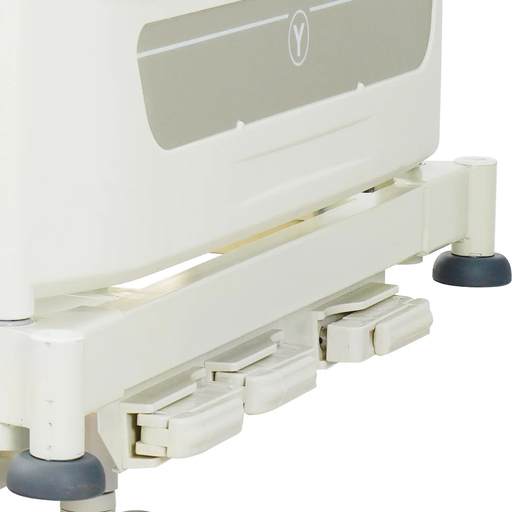 Nursing Manual Bed Triple Function Medical Bed For Clinics And Hospitals Crank Design