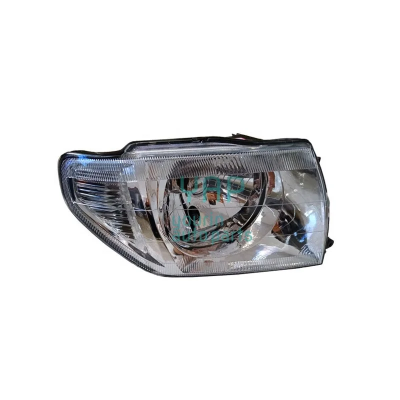 Chrome Headlight Lamp For Pajero IO Shogun Montero Pinin 2003 2004 2005 2006 Spare Parts