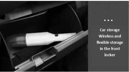 Mini 2 In1 Cordless Vacuum Cleaner  For Car Or Home 6000Pa Surging Suction Clean Hair Covered Dust Vacuum Cleaners