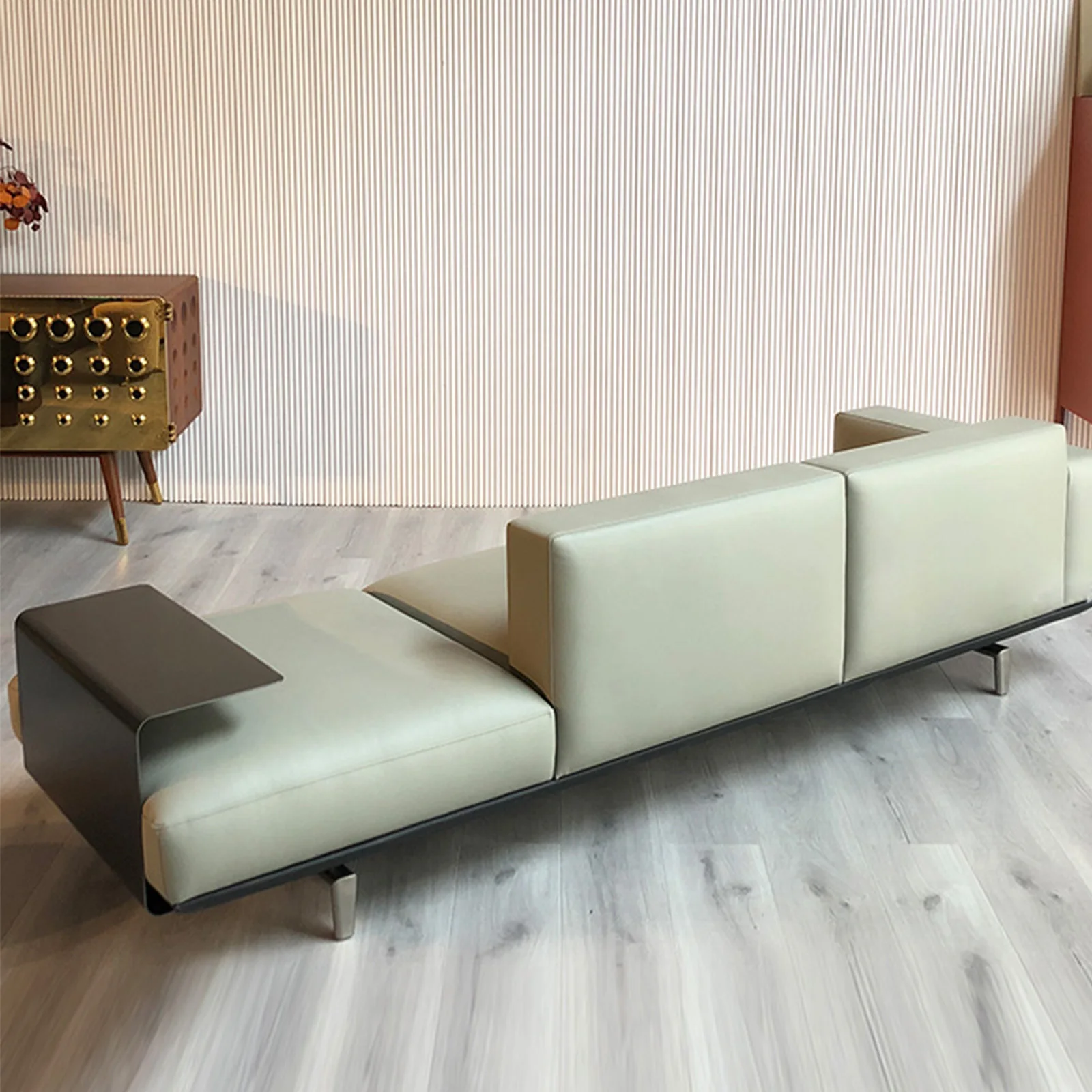 Wholesale Italian Linen Modular Sofa Cum Bed Folding Living Room Furniture