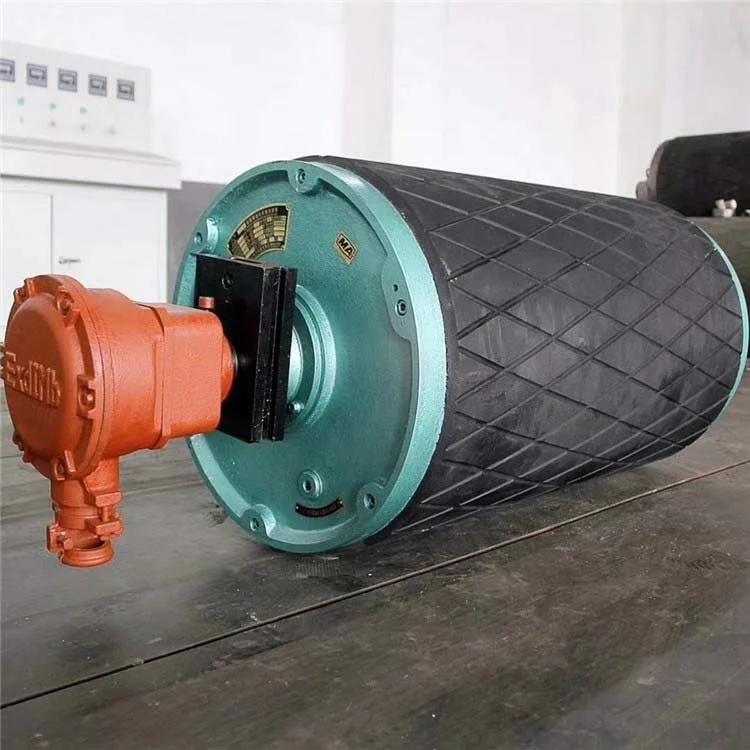 Electric drum motor External transfer transport for external rubber electric drum oil cooled drum