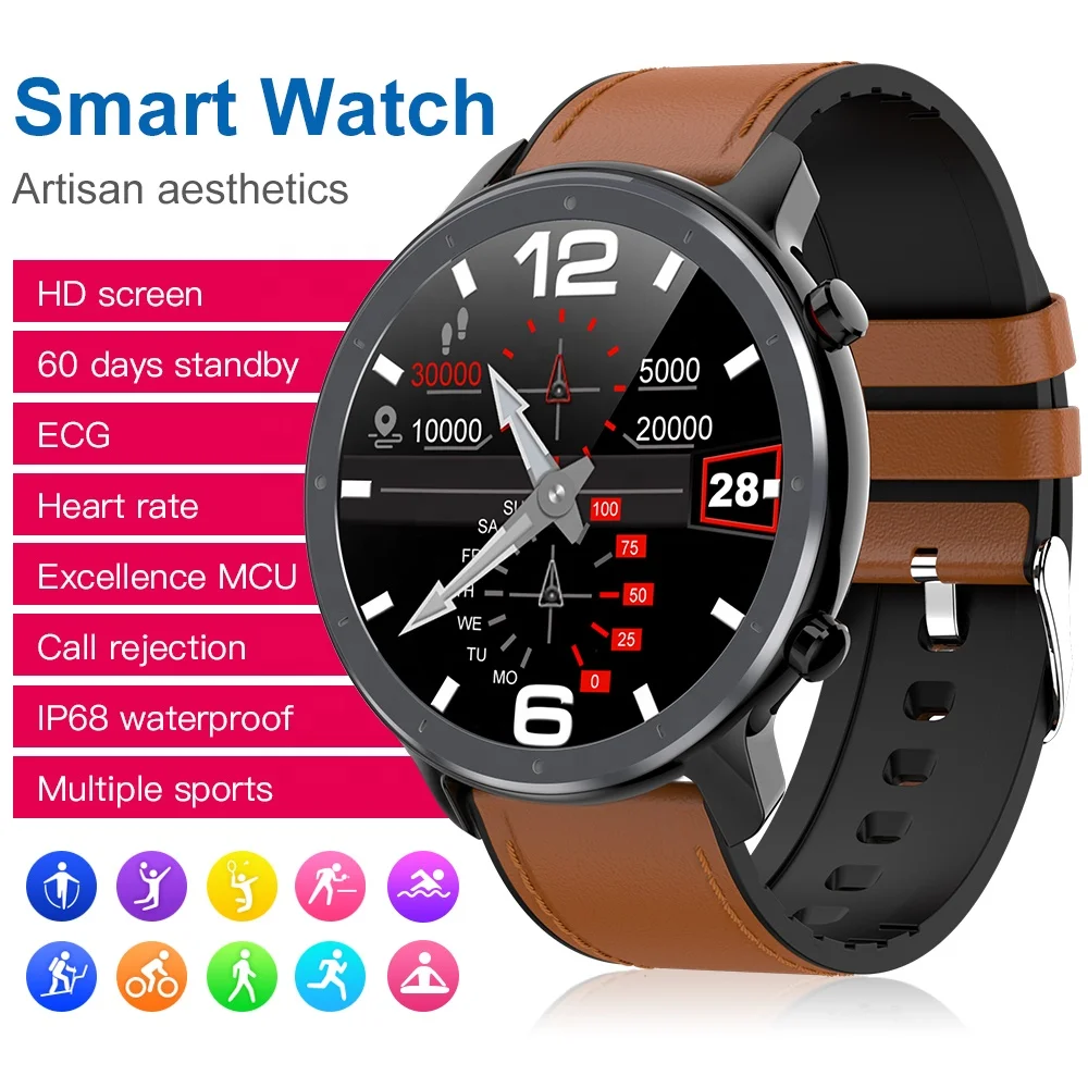 New smart watch L11  for men  women wrist heart rate monitor blood pressure blood oxygen