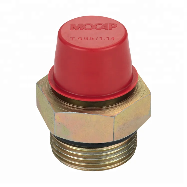 Plastic dust proof plumbing tapered caps plugs