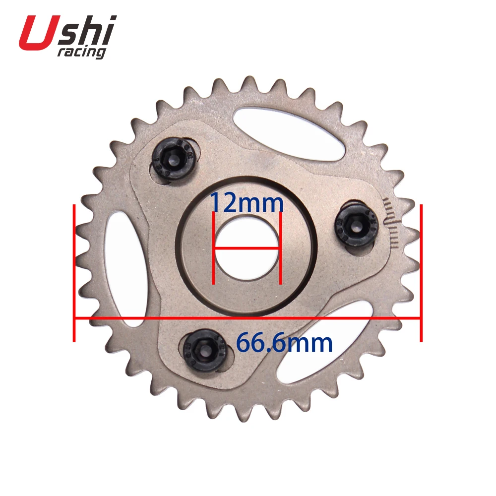 Racing Cam Sprocket SRL115 EGO MIO RACING 34T 1DY-E2176-00 Timing Gear Adjustable Motorcycles For Yamaha