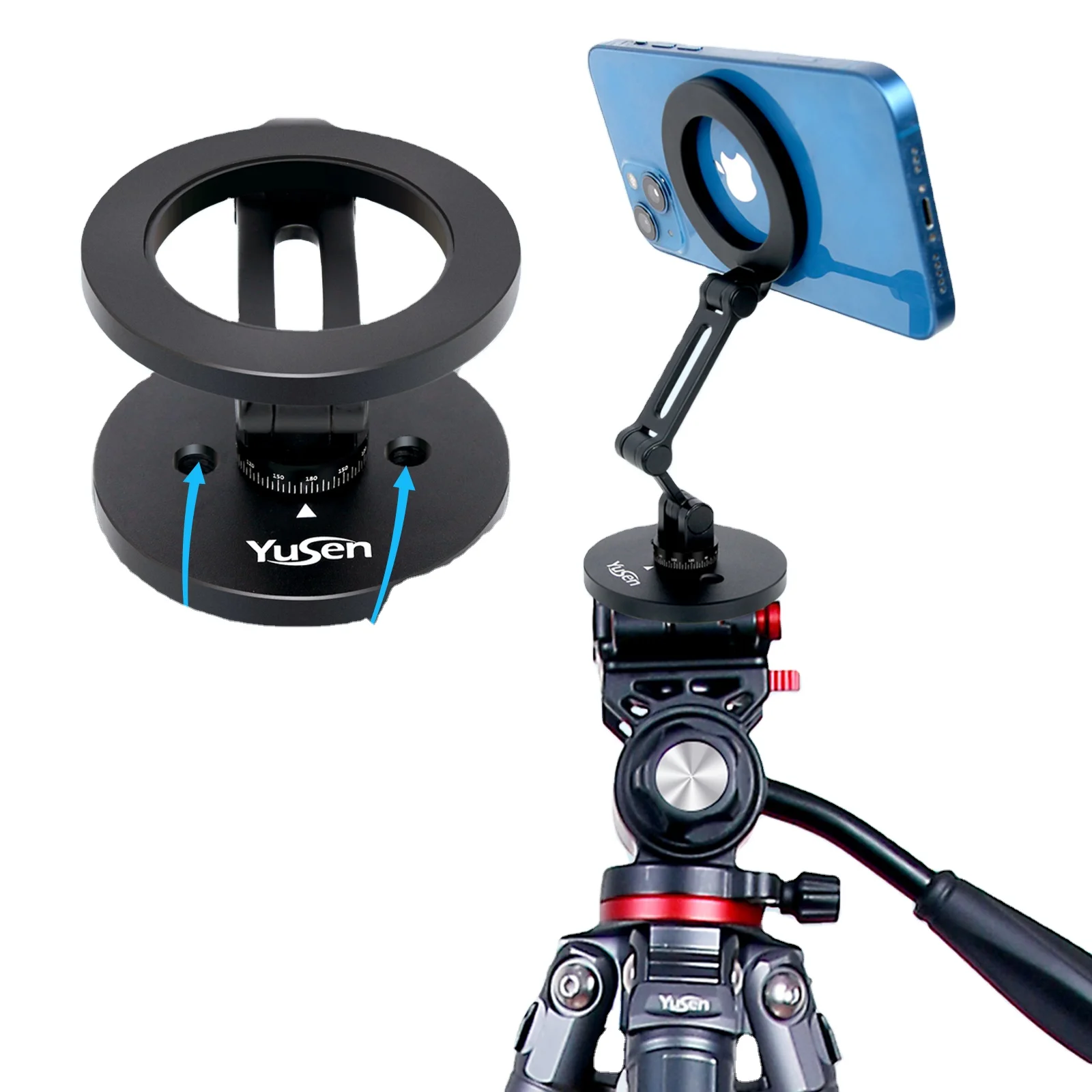 Original Portable Strong Magnetic Mobile Phone Stand Car Air Vent Mount Holder Adjustable Height Premium Mobile Phone