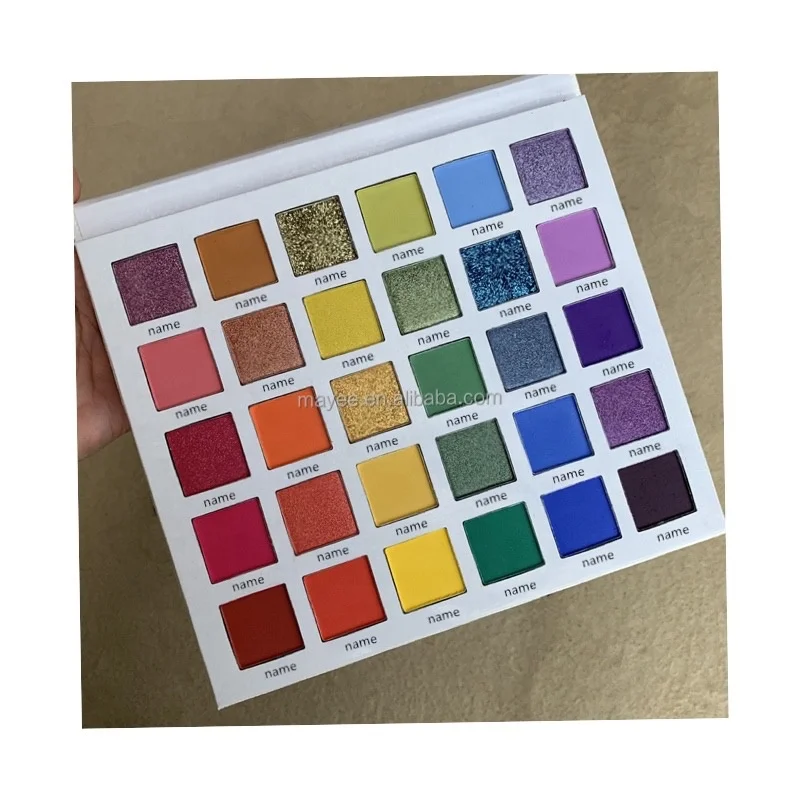 
Best selling longlasting OEM 25 luxury color eyeshadow private label eyeshadow palette 
