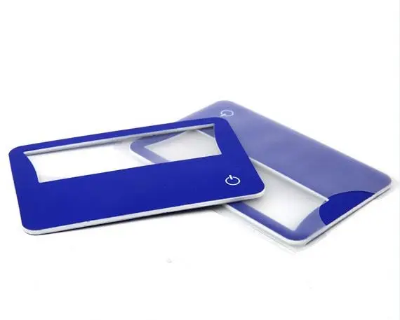 Credit Card Size Light LED Magnifier Magnifier with LED light/Pocket Magnifier/Credit Card Size Magnifier