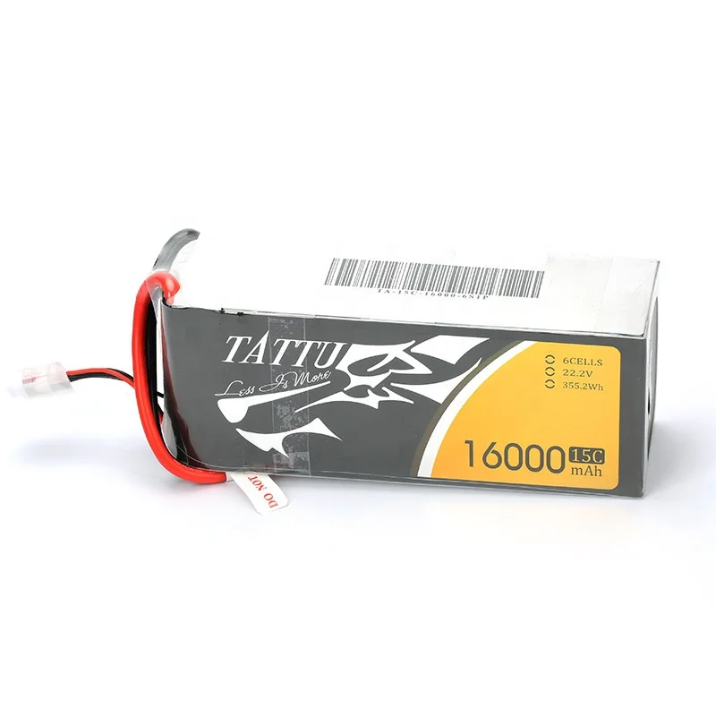 Original Tattu 16000mah 15c 6S UAV battery for unmanned aerial vehicle(uav)