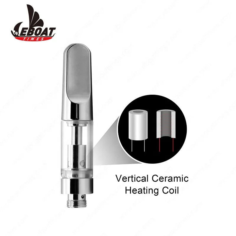 
Eboattimes Wholesale Cheap Glass cbd oil cartridge 0.5ml C4 510 thread Ceramic vape cartridge 