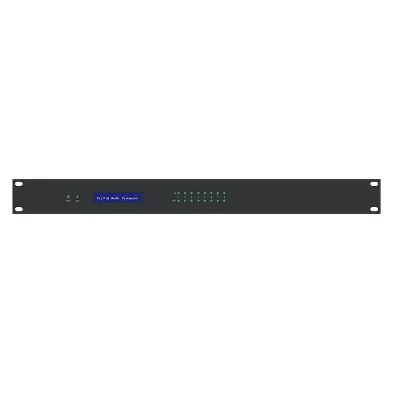 New Style DSP audio processor TFS88 Black metal audio processor digital audio processor for professional stage sound equipment