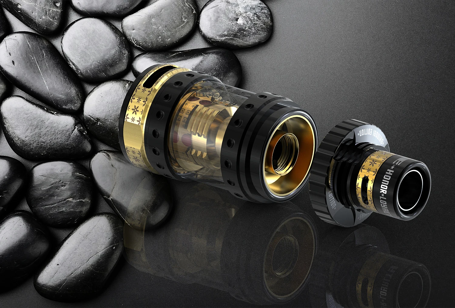  Печать логотипа C19-VC испаритель легкое наполнение Vape Танк 510 нить
