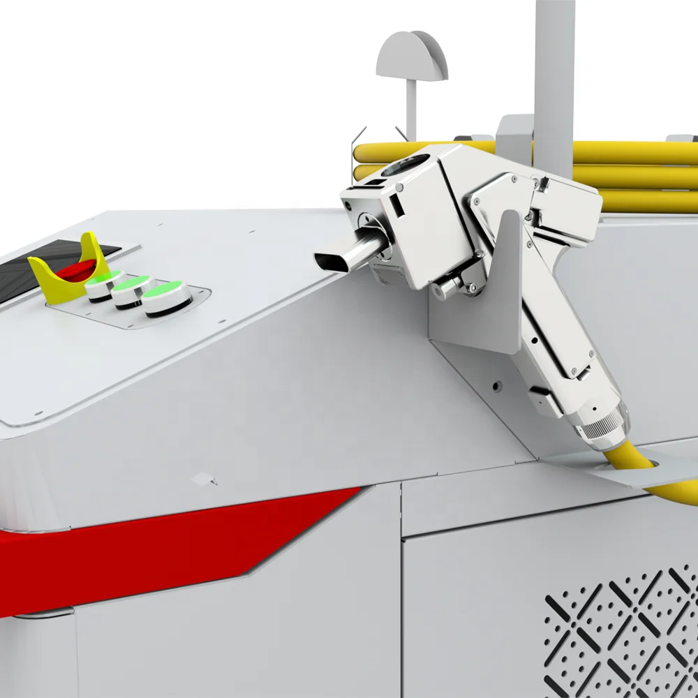 1000W 1500W 2000W 3000W metal rust removal CW fiber laser cleaning machine for oil paint