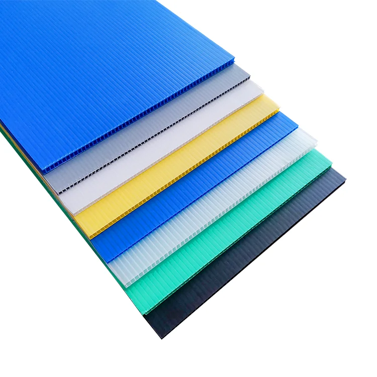 
Workshop color corrugated plastic sheets/color coated sheet/w eco friendly pp hollow pvc 5mm 4x8 corrugated plastic sheet 