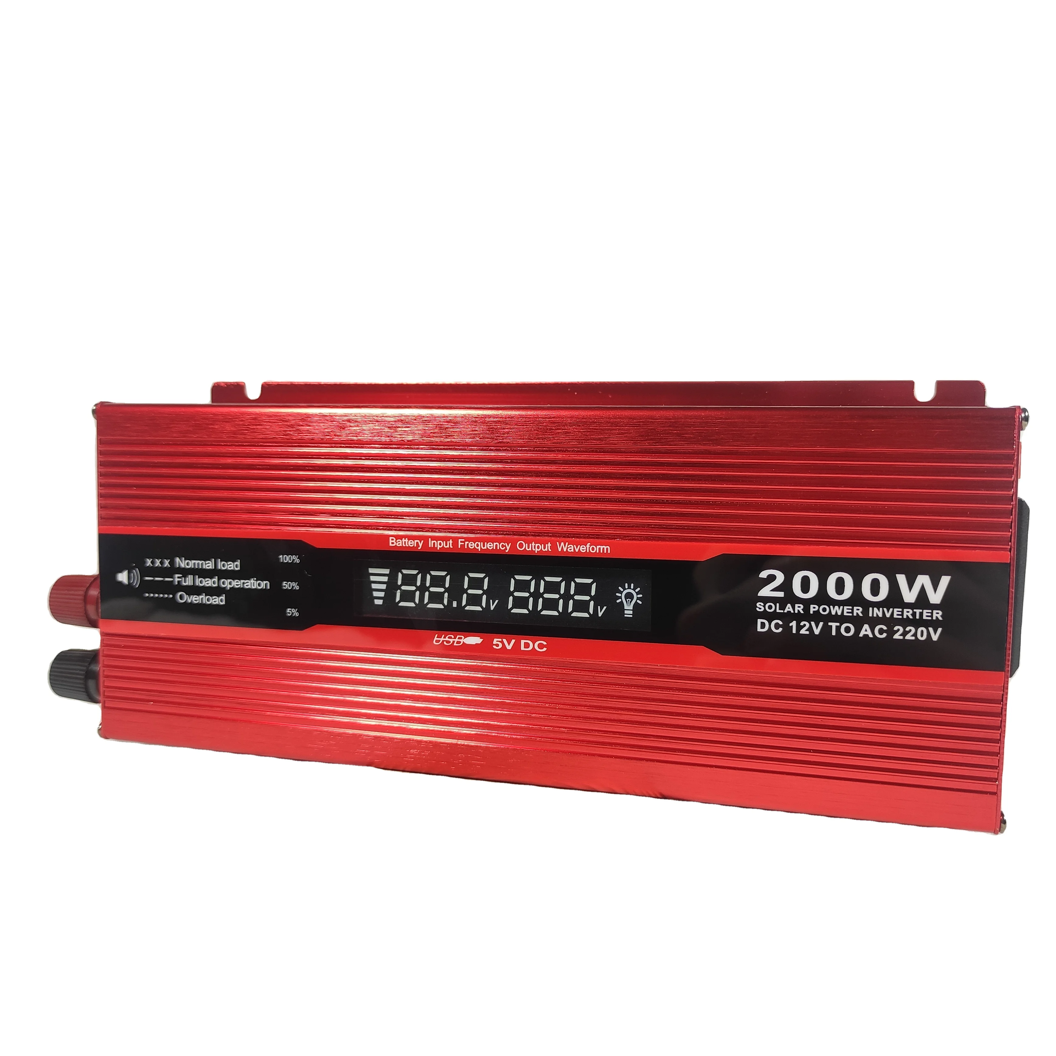 New Models DC 12V to AC 220V Modified Sine Wave 2000W Inverter & Converter Power Supply