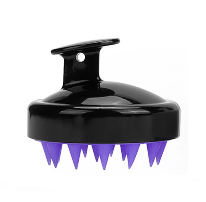 Amazon Hot Seeling Salon Care Hair Brush Silicone Hair Scalp Massager Shampoo Brush