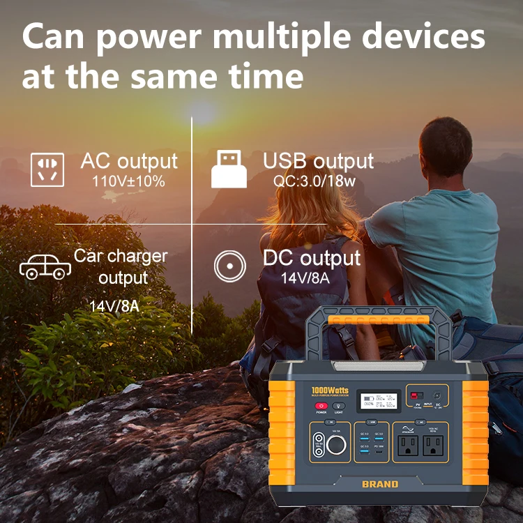 110v 220v Lifepo4 Lithium Ion emerg Power Station 300w 500 Watts Solar Generator Outdoor Home