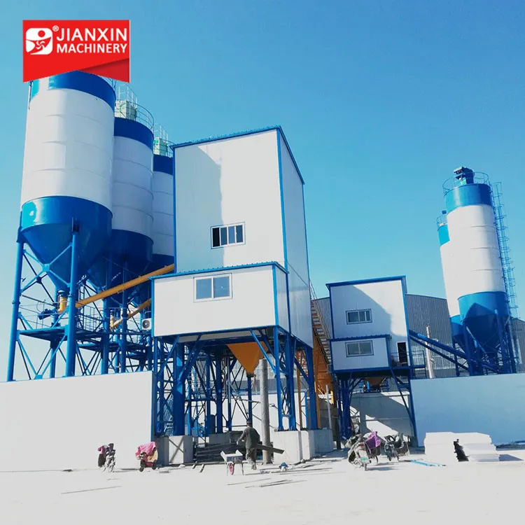 60m3/H concrete batching plant  hot sale equipment prices ready-mixed concrete plants mini cement plant