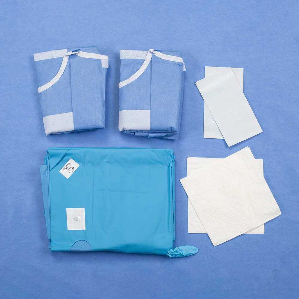 CE ISO Surgical Drape disposable customized drape pack   Approved Single Operation
