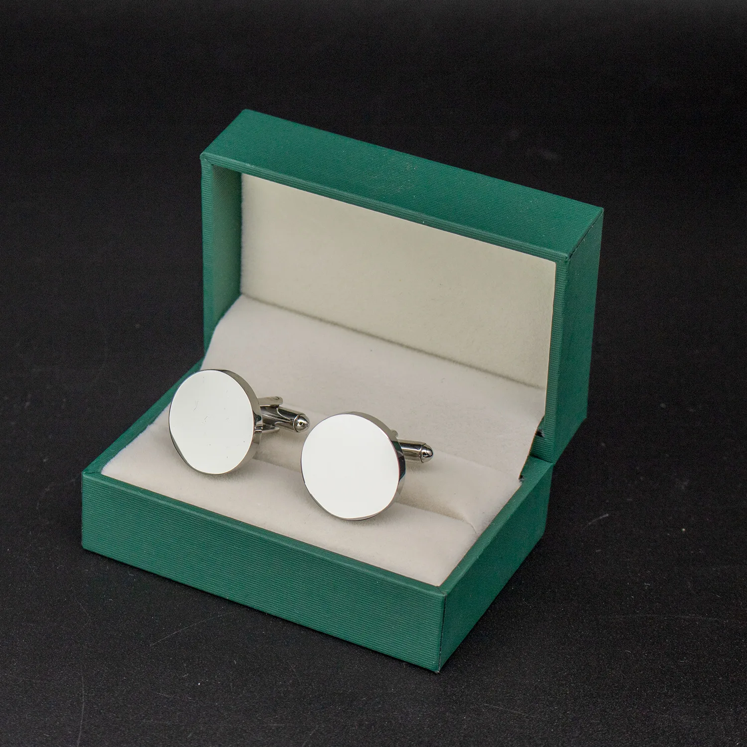 Manufacturer Supplier Blank Customised Logo Stainless Steel Cufflinks Set For Men Metal Custom Shape Tie Clips Cuff Links