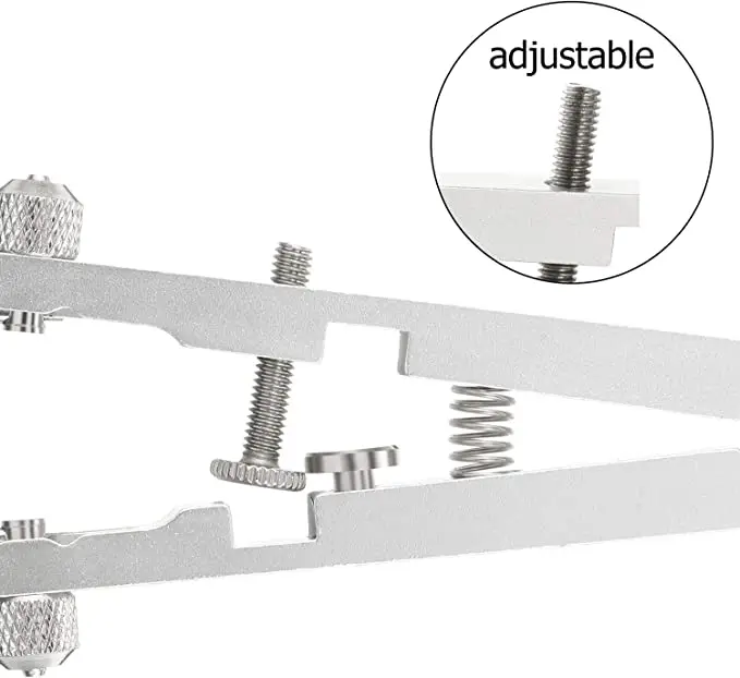 Portable Watch Standard Plier Remover Set Stainless Steel Bracelet Spring Bar Removing Tweezers Kit