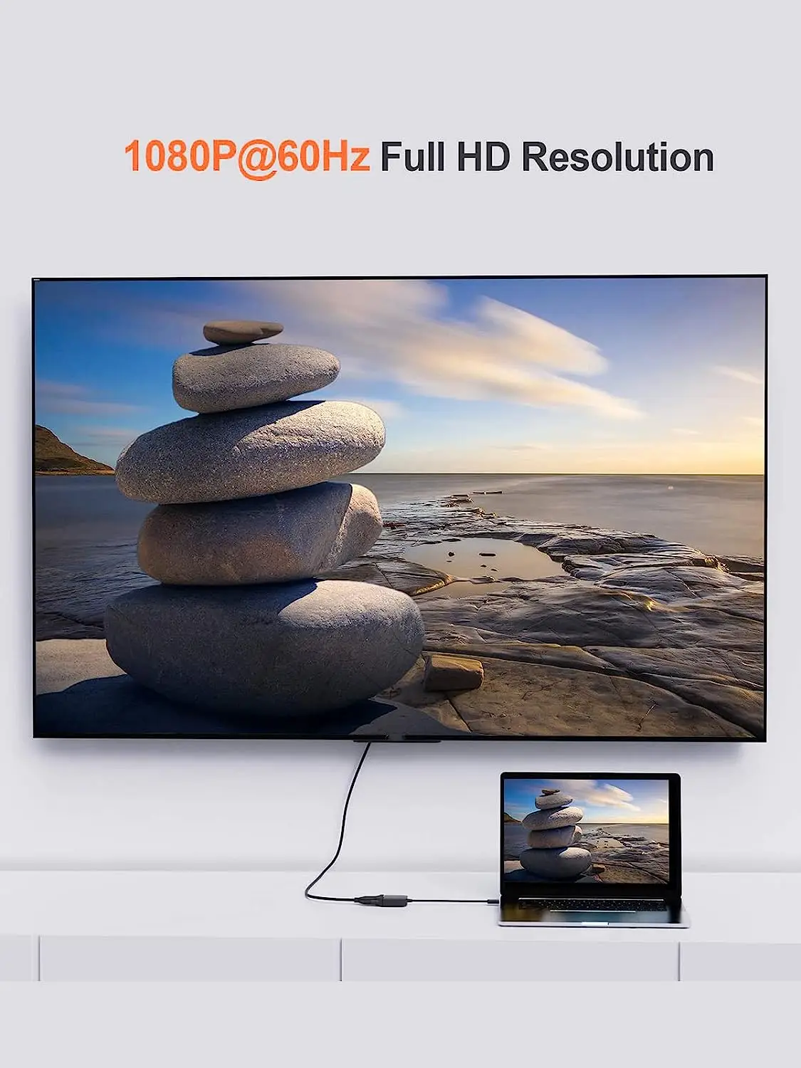 CableCreation 1080P 60Hz Full HD USB-C DVI-D Adapter Cable USB C to DVI Adapter