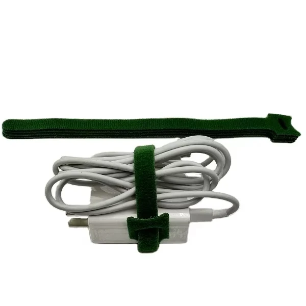 Double Sided Reusable Straps Cord Management Hook and Loop Velcroes Cable Ties
