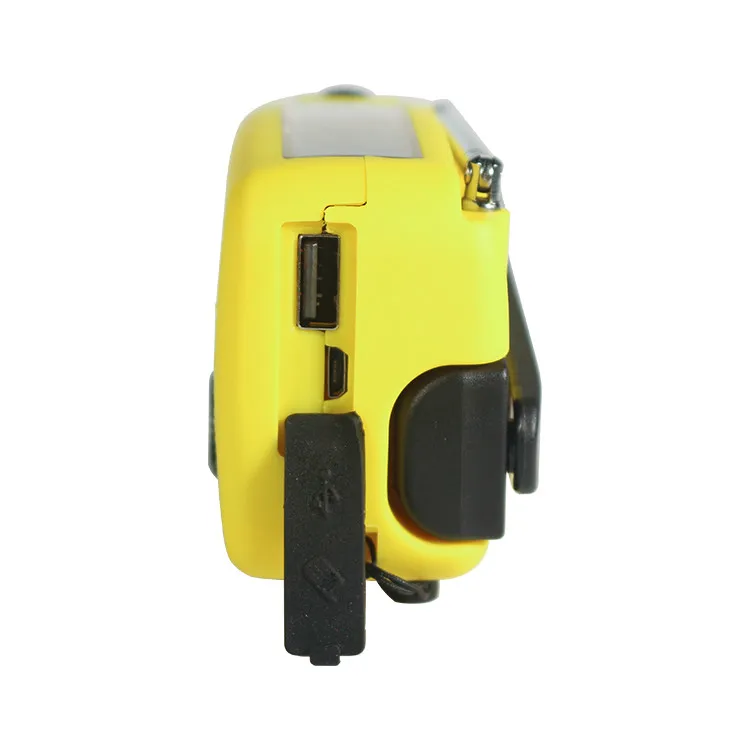 Portable LED Flashlight Hand Crank Solar Power Emergency Weather FM/AM/WB Radio for Hiking and Camping