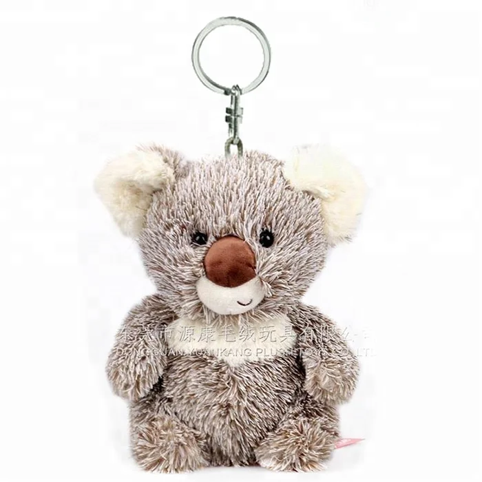 Wholesale promotional plush koala bear keychain