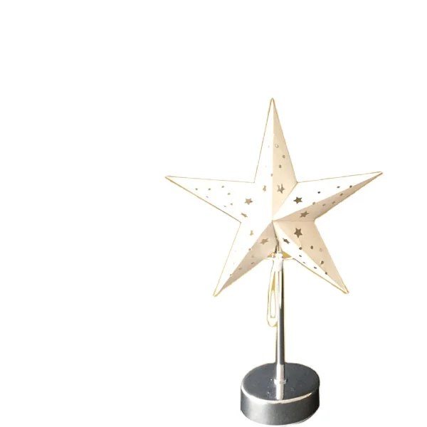 Festival Decorative Customized Battery Operated Paper Star Fancy Table Lamp
