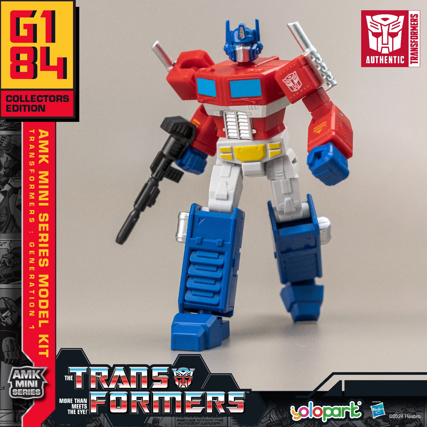 AMK Mini -Optimus Prime Model Kits Transformer Toy