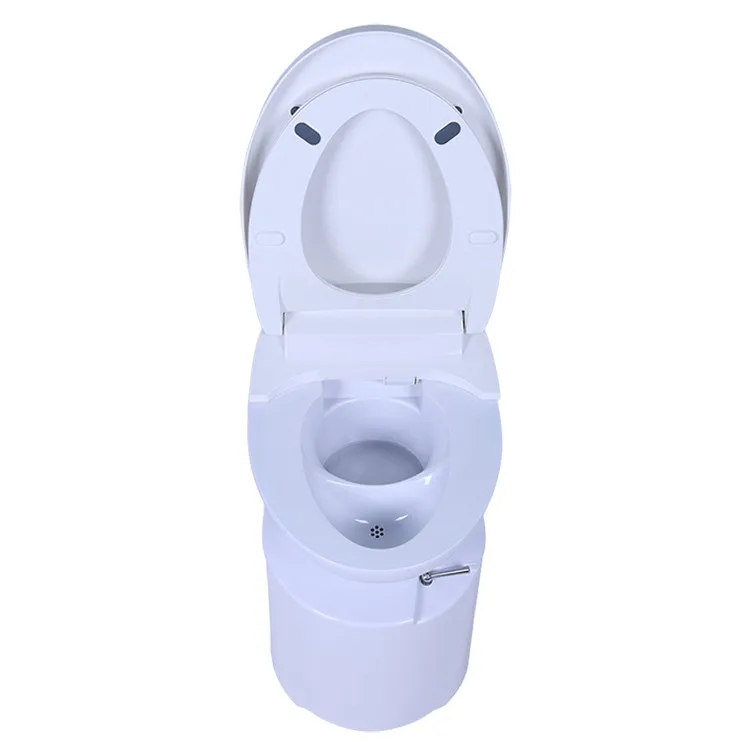 Easy to install composting van toilet caravan and RV biodegradable toilets