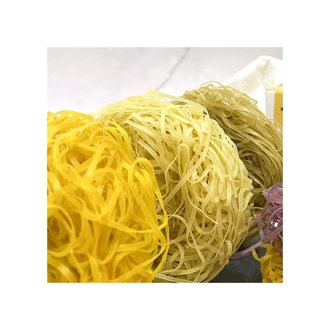 Safe Production Dietary Fiber Family Pack Semi Finished Instant Wheat Noodles