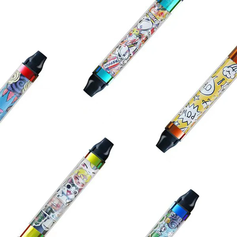 
Custom Colors 4ml 550mAh Empty E-cigarette Accessories Disposable Vape Pen Lighting Pod Divce 