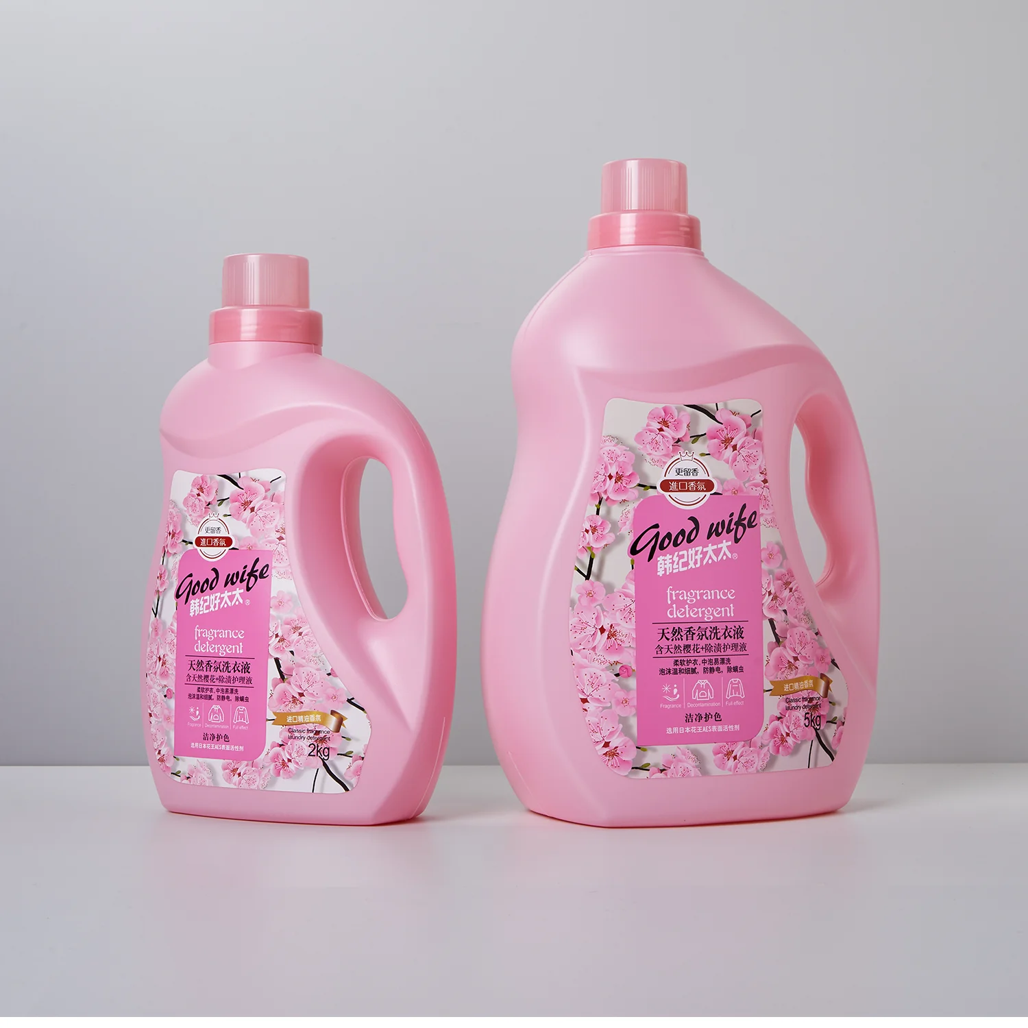2L natural cherry blossom Fragrance Laundry detergent