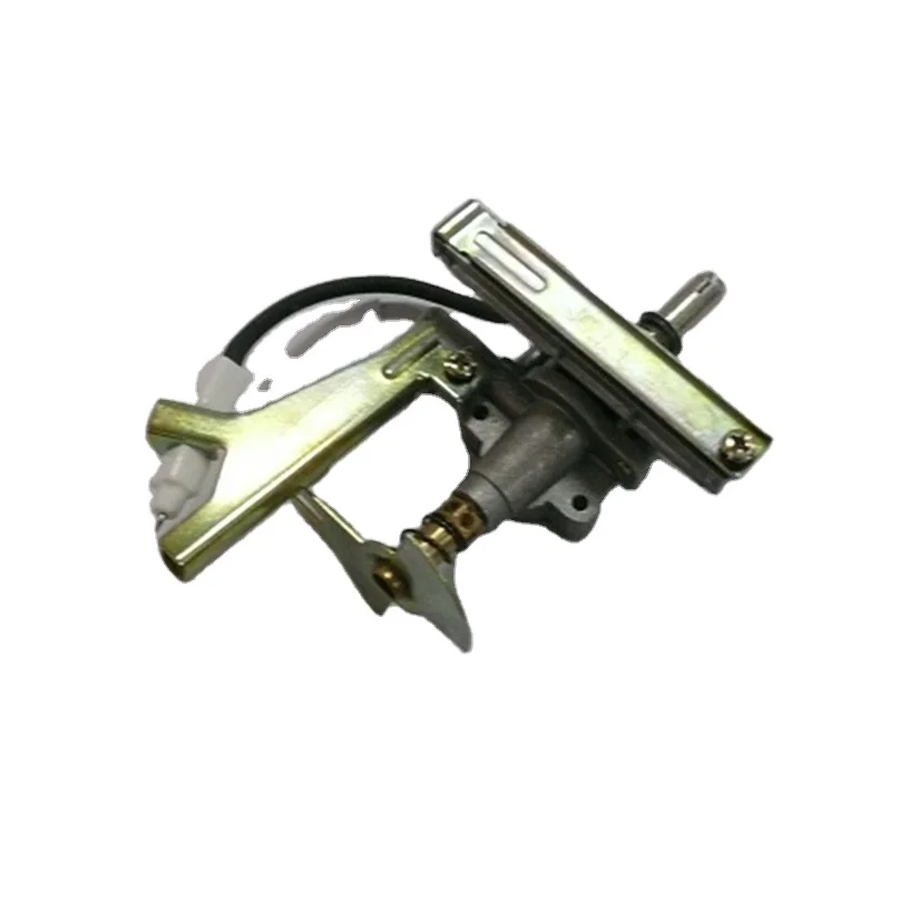 Table Tempered Electric Ignition 0 degree  India type gas stove parts valve