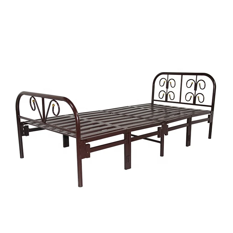 YuKai folding metal bed iron bed metal furniture leg home furniture DB-913